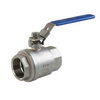 Stainless steel,2-pc, pipe size 3/8 in, F x F, Ball Valve
