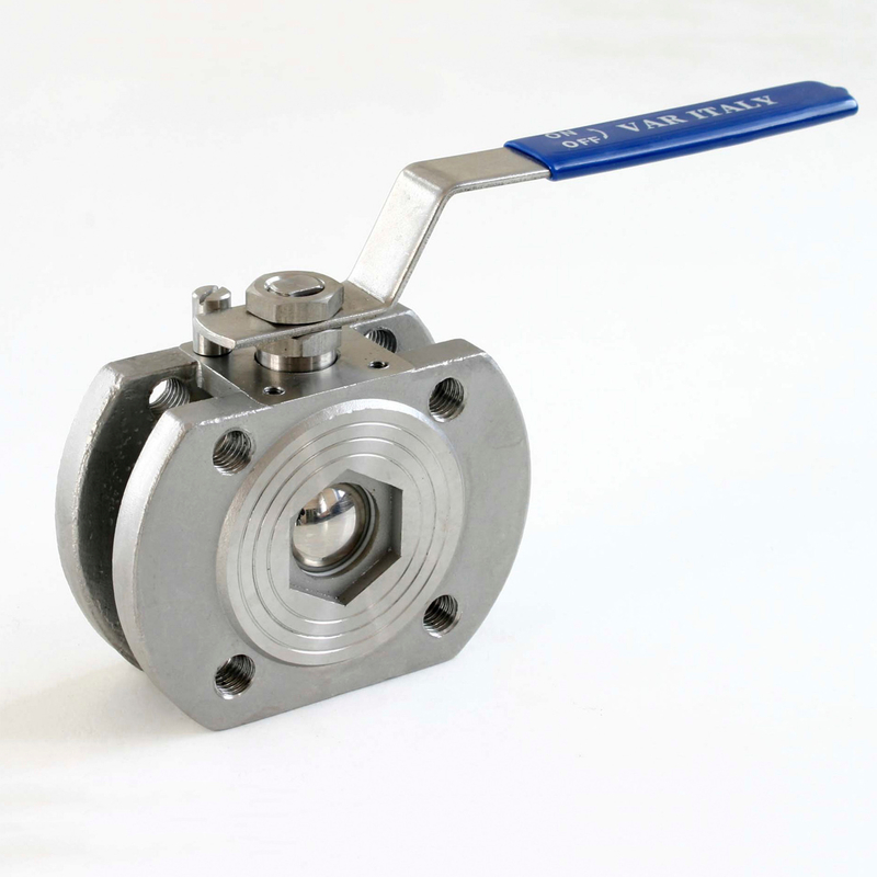 Dn15 Stainless Steel Full Port Pn16 Wafer Flange Ball Valve