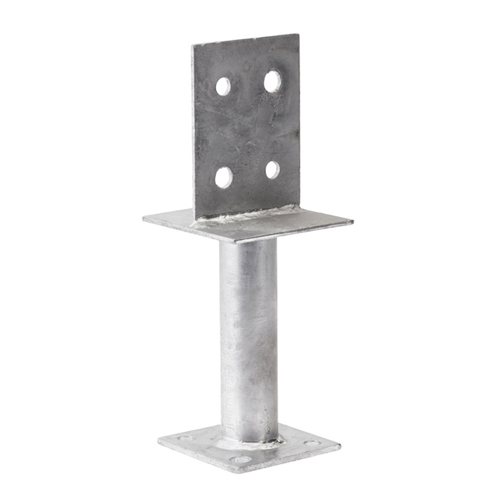 T Form EG Post Support and Anchor for Concrete Base