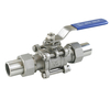 Manual Flanged Connection 3PC Ball Valve for Industrial Application