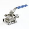 1/2"-4"Stainless Steel 3PC Thread Floating Ball Valve