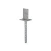 T Type Galvanized Post Support Anchor