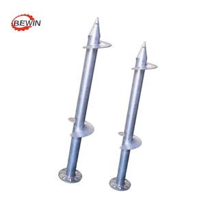 Building Materials Galvanized Long Spike Pole Ground Anchor