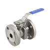 11/4" SS316/304 Ansijis/DIN 2PC Flanged Ball Valve with Locking Device
