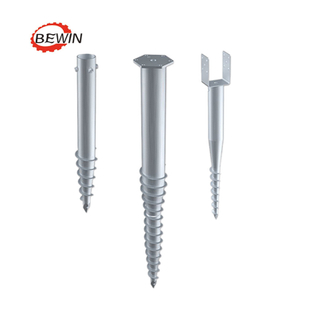 Foundation System Solar Project System Ground Screw Anchor