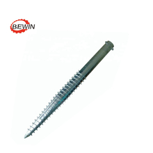 Outdoor Steel Ground Screw Foundation for Fence System