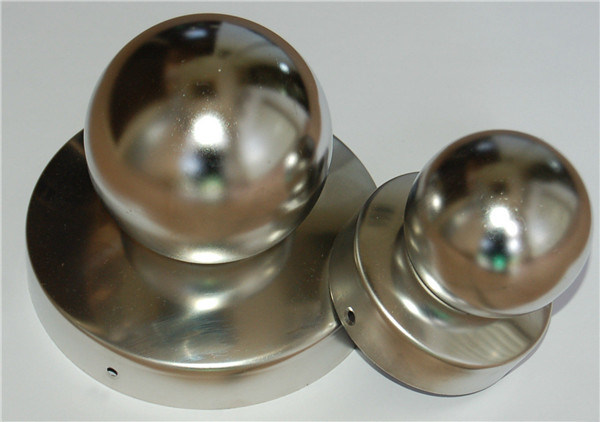 Stainless Steel 4*4 Round Fence Post Caps