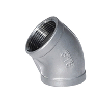 150lbs SS304/316 Screwed Street Elbow M/F 1/2" in Type of ISO4144 & En10241