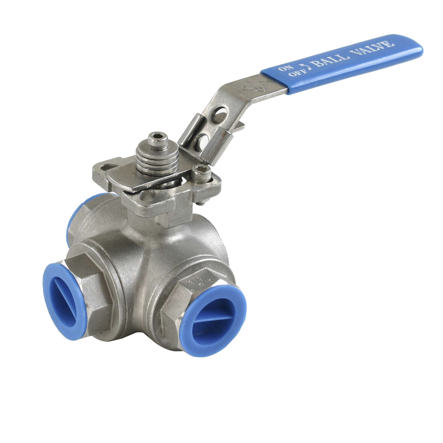 THREE WAY BALL VALVE