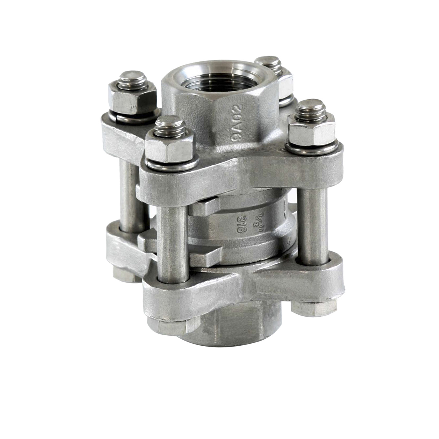 Various Standard Stainless Steel 3PC Ball Valve for Water and Oil