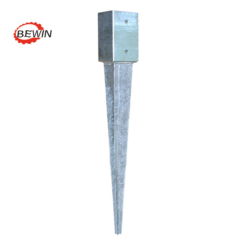 Hot Dipped Galvanized Post Anchor Screw Anchor Fence Spike