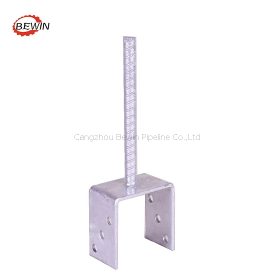 T Type Galvanized Post Support Anchor