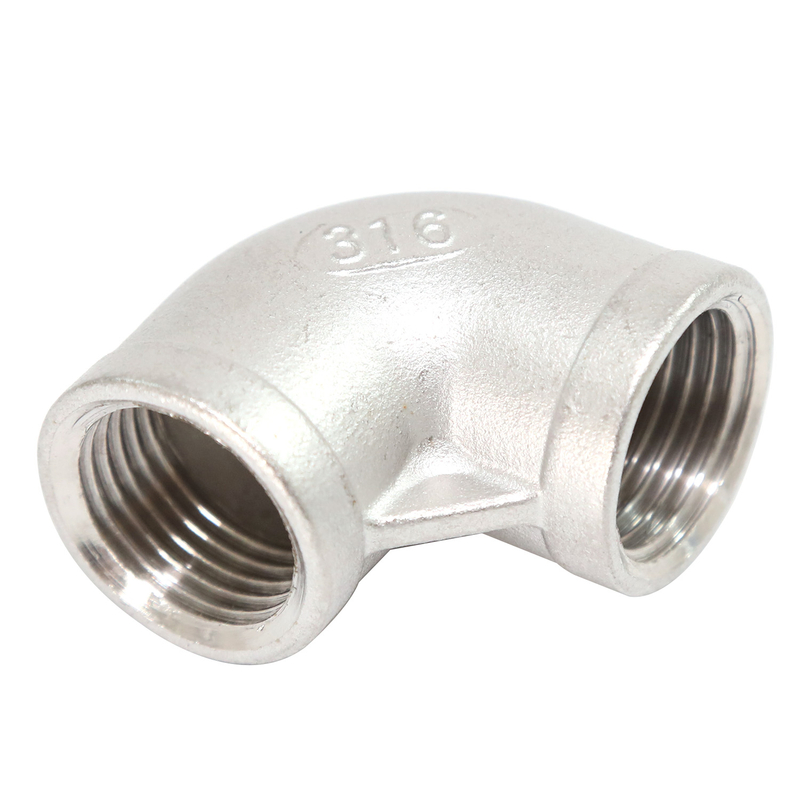 Stainless Steel 90 Degree Elbows with BSP/NPT Thread